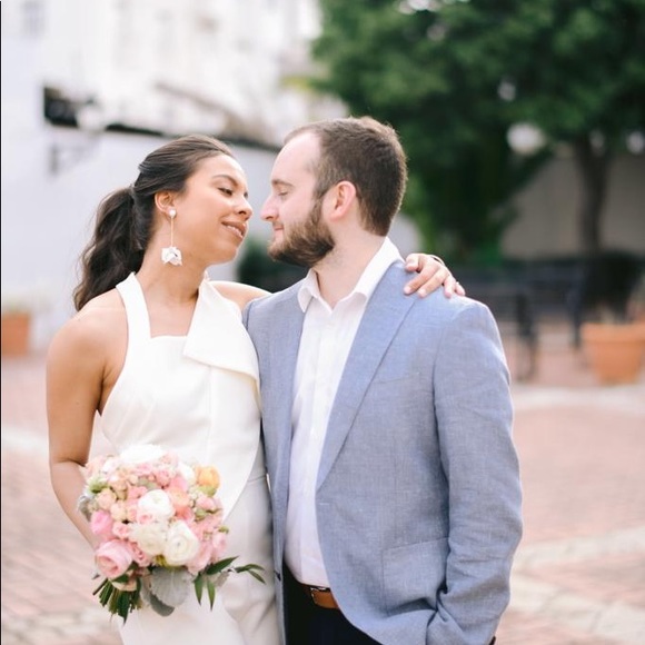 AQAQ white jumpsuit - Picture 6 of 7